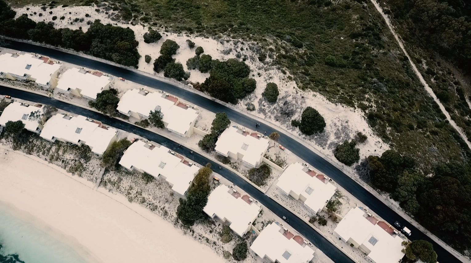Asphaltech's resurfaced roads at Rottnest Island